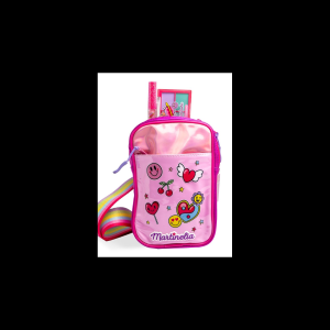 MARTINELIA SUPER GIRL BOLSO BELLEZA+PALETA SOMBRAS+LIP GLOSS