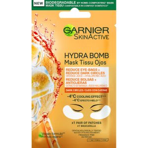 GARNIER MASCARILLA OJOS ANTI-FATIGA NARANJA