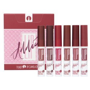 Kit Labiales Lip Addict Rojos X6 Trendy