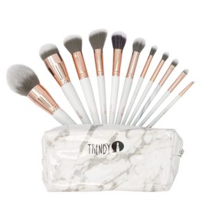 Kit de Brochas Mármol Luxury X11 Trendy – Ref. KL11