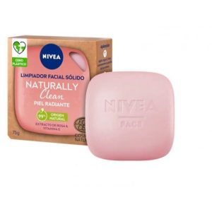NIVEA NATURALLY JABÓN SÓLIDO PIEL RADIANTE