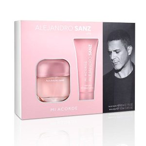 ALEJANDRO SANZ MI ACORDE ELLA ESTUCHE EDT 80ML.+BODY LOTION 100ML.