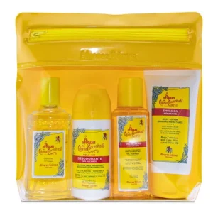 Álvarez Gómez Agua de colonia concentrada clásica Neceser EDC 80 V + Emulsión 75 ml + Desodorante rollon 75 ml + Gel 90 ml