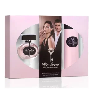 Antonio Banderas Her Secret 50 Vap+Desodorante Spray 150 ml.