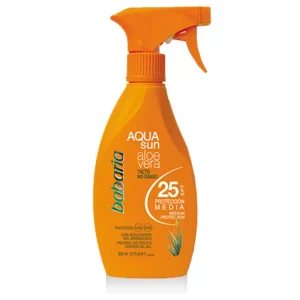 Babaria aloe SPF25 pistola 300ml.