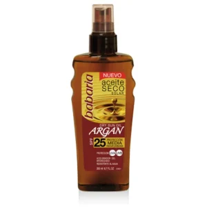 Babaria solar aceite argán en spray SPF25 200ml.