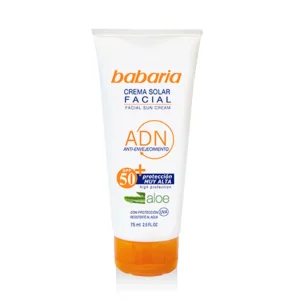 Babaria solar facial aloe SPF50 75ml.