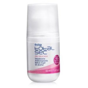 Esika – Total sec piel delicada, desodorante antitranspirante para mujer sin alcohol 50ml