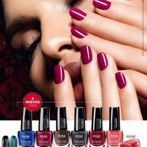 Esika – Esmalte Profesional 6 En 1 Nail Color Pimienta Caliente De 10ml