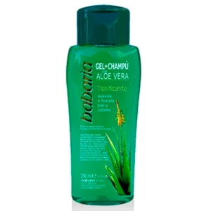 Babaria gel+champú aloe 200 ml.