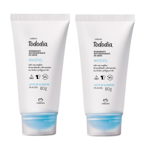 Natura – Tododia Desodorante Antitranspirante En Crema Leche Algodon x2 80g