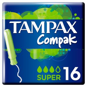 TAMPAX COMPAK SUPER 16 UDS